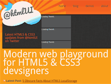 Tablet Screenshot of htmlui.com